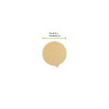 Die Cut Kraft Lid D:2.99in - 1000 pcs Die Cut Kraft Lid D:2.99in - 1000 pcs